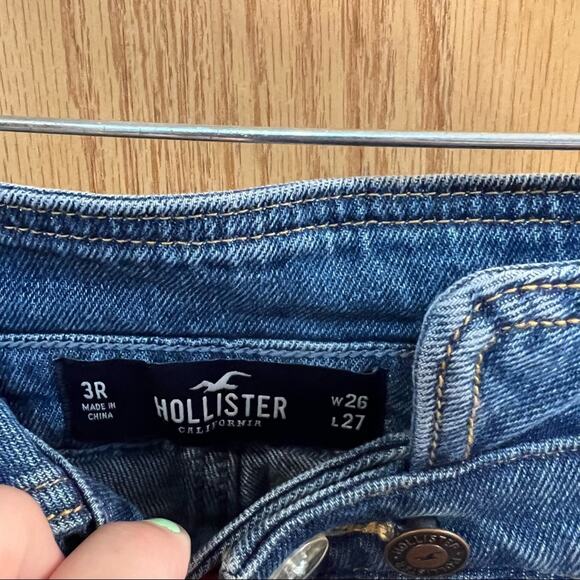 Hollister Vintage Stretch Ultra High Rise Mom Jeans Women's Size 26 Waist x 27 L - Picture 7 of 9